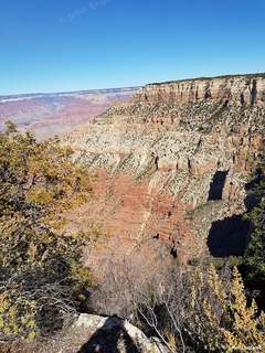 Sheer Canyon Wall – Canyon cliff wall, vertical, Oct 2017.