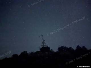 Stars Over Shasta Lake Ridge – Stars over a ridge in the Shasta Lake area, CA. Jun 3, 2025. John England.