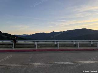 Shasta Dam Dusk Over the Lake – Dusk over Shasta Lake from Shasta Dam, CA. May 26, 2025. John England.