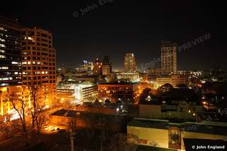 City Night from Above – A city at night from above. Mar 13, 2021. John England.