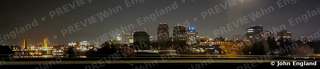 City Skyline at Night Panorama – City skyline at night, panorama. Nov 21, 2021. John England.